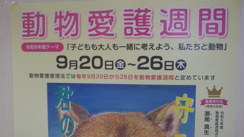 動物愛護週間